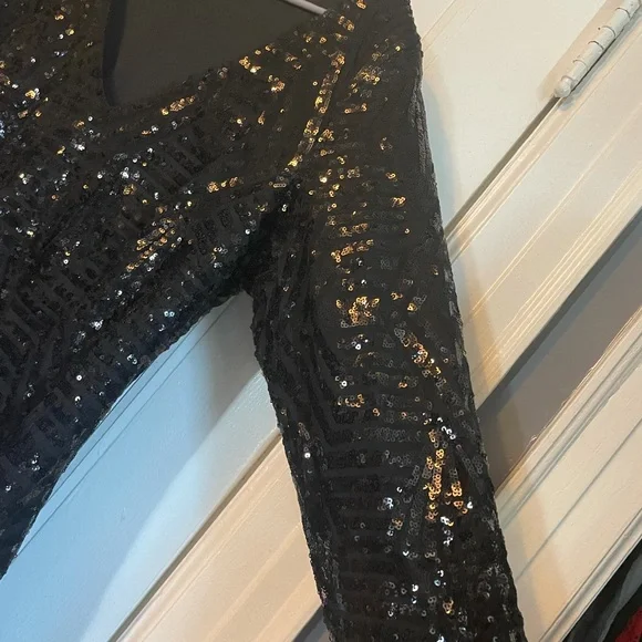 Bright Lights Dress-Black - Picture 9 of 15